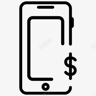 手机货币安卓iphone图标图标