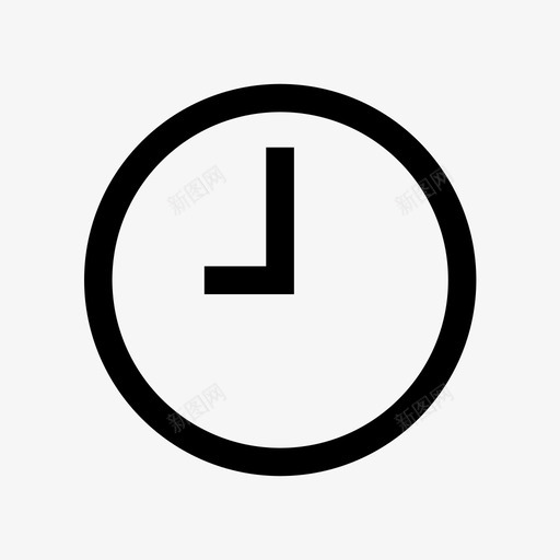 clockhourtimer图标svg_新图网 https://ixintu.com clock hour timer ui元素