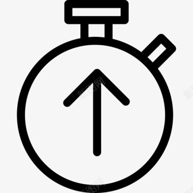 秒表时钟小时图标图标