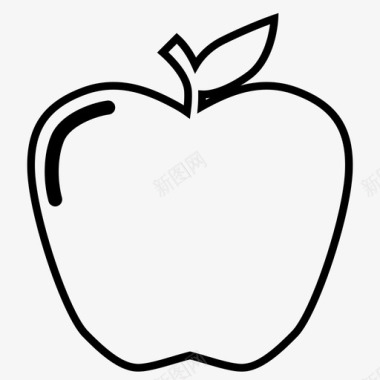 采购产品苹果食品水果图标图标