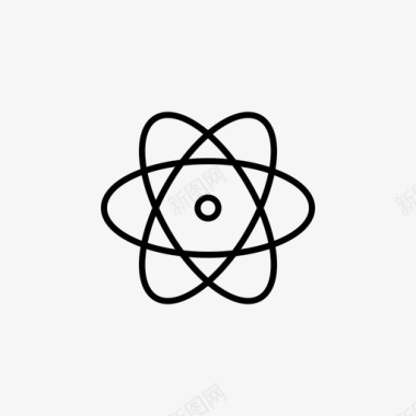 原子化学图标图标