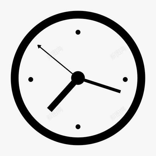 时钟滴答器时间图标svg_新图网 https://ixintu.com 时钟 时间 滴答器 计时器 设备