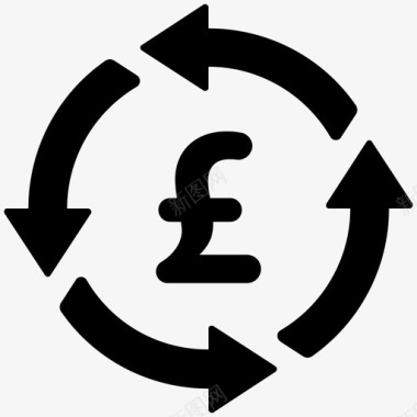 退款英镑退款政策图标图标