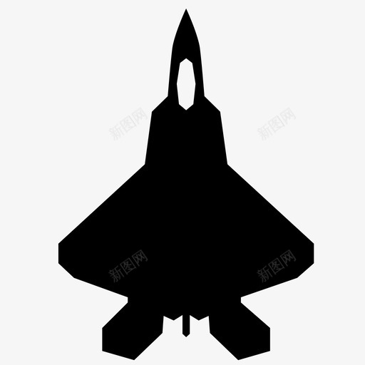 f22空军战斗机图标svg_新图网 https://ixintu.com f22 战斗机 空军 隐形战斗机