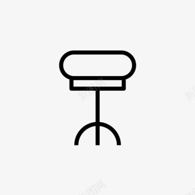 凳子椅子家具图标图标