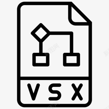 vsx文件进程图标图标