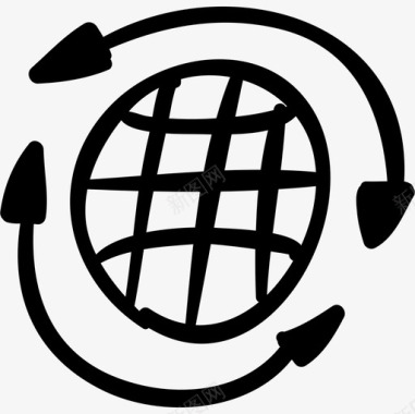 全球手工符号商业图标图标