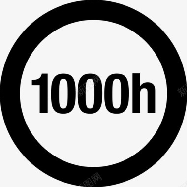 1000h圆形标签灯指示灯灯指示灯填充图标图标