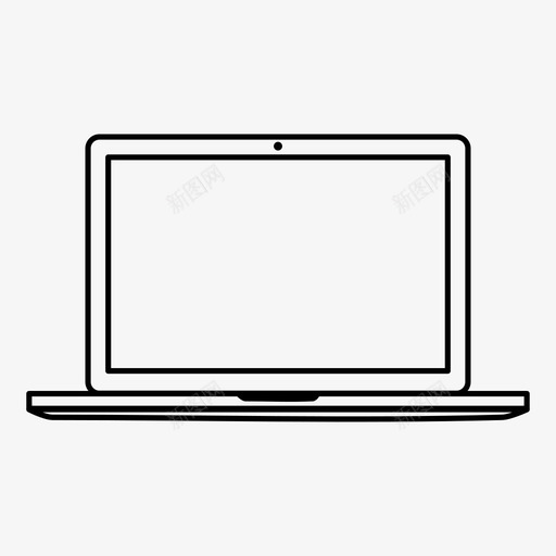 笔记本电脑苹果设备图标svg_新图网 https://ixintu.com macbook 样机 笔记本电脑 苹果 设备