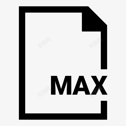 max文档扩展名图标svg_新图网 https://ixintu.com 3dsmax场景 max 扩展名 文件 文档 最流行的文件扩展名行