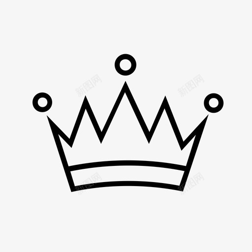 皇冠奖励国王图标svg_新图网 https://ixintu.com 个人版本 国王 奖励 皇冠 皇后 获奖者