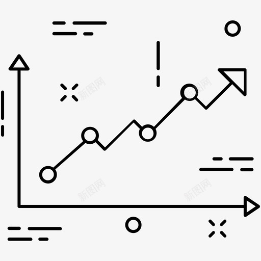 生长图图表折线图图标svg_新图网 https://ixintu.com 其他图标2 图表 折线图 生长图 进度图