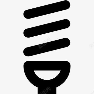 灯泡电灯节能器图标图标