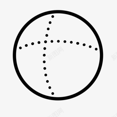 形状球圆图标图标