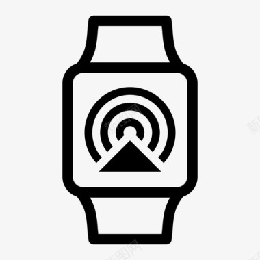 airplay苹果手表广播图标图标