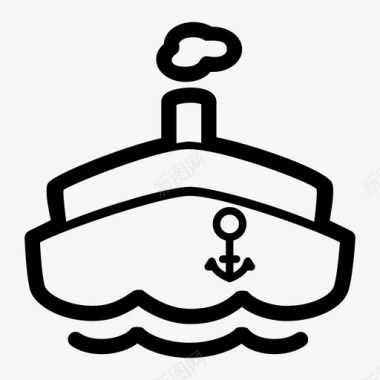 船货物交货图标图标