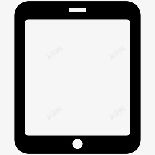 ipad设备小工具图标svg_新图网 https://ixintu.com ipad 小工具 平板电脑 平板设备 移动设备 设备