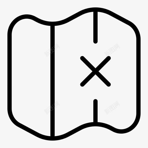 地图指南地点图标svg_新图网 https://ixintu.com 位置 地图 地图导航大纲 地点 指南 旅行