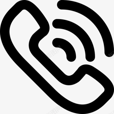 电话铃声沟通对话图标图标