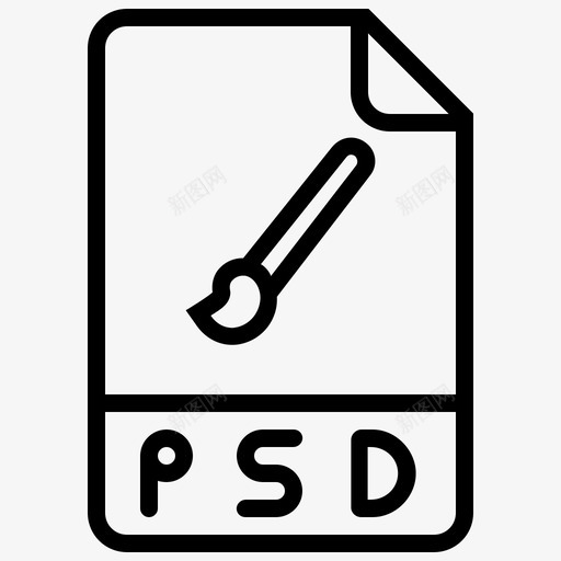 psdadobephotoshop文档文件图标svg_新图网 https://ixintu.com adobephotoshop文档 psd 文件 文件类型 类型