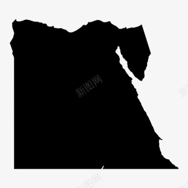 埃及非洲国家图标图标