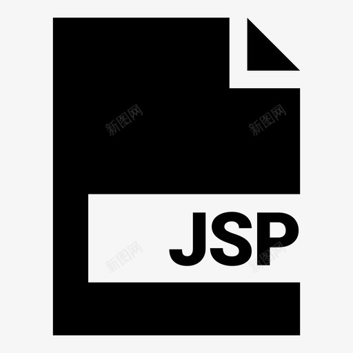 jsp文档扩展名图标svg_新图网 https://ixintu.com java服务器页面 jsp 扩展名 文件 文档 最流行的文件扩展名实体