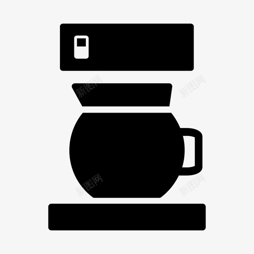 滴咖啡机咖啡机咖啡壶图标svg_新图网 https://ixintu.com 咖啡壶 咖啡机 咖啡茶 滴咖啡 滴咖啡机 滴头