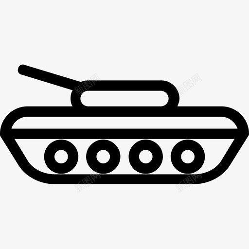 战斗坦克陆军坦克军用坦克图标svg_新图网 https://ixintu.com 军用坦克 战争 战斗坦克 武器 运输线图标 陆军坦克