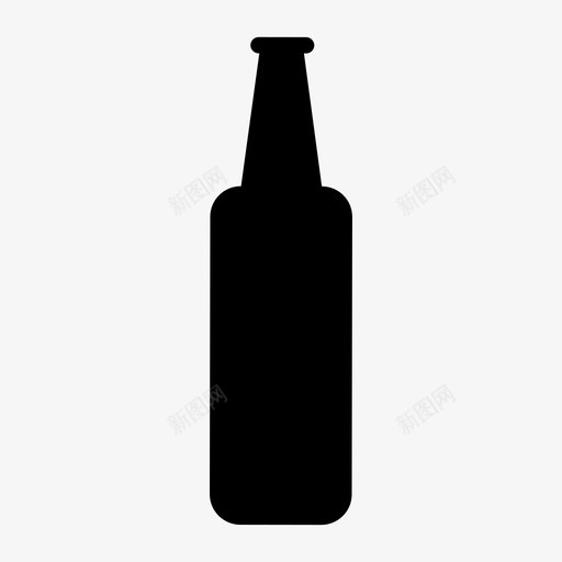 啤酒瓶饮料食品和饮料图标svg_新图网 https://ixintu.com 啤酒瓶 食品和饮料 饮料