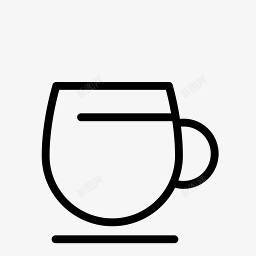 咖啡晚餐饮料图标svg_新图网 https://ixintu.com 咖啡 晚餐 热茶 饮料