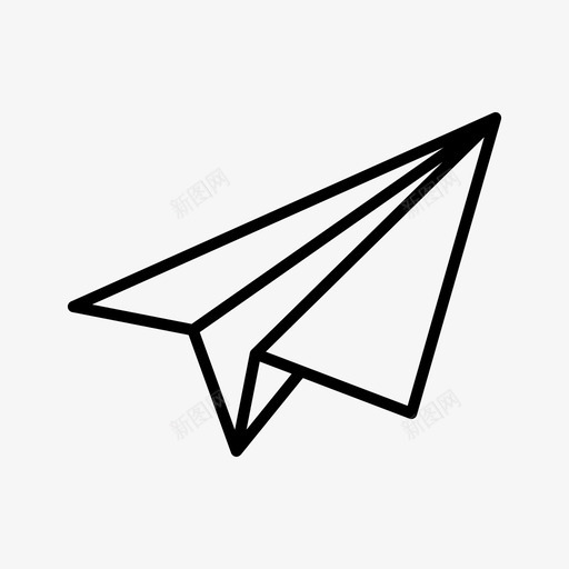 发送折叠纸张图标svg_新图网 https://ixintu.com 发送 折叠 纸张 纸飞机 请求