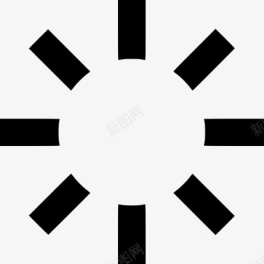 光亮能量图标图标