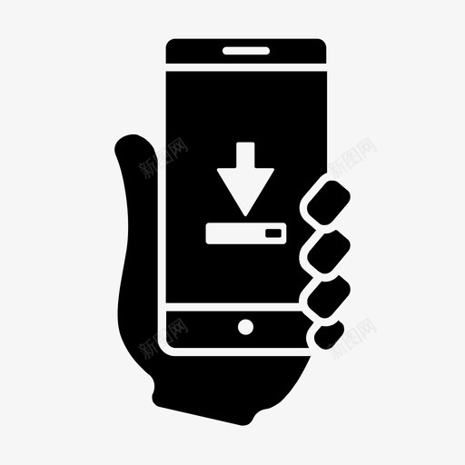 智能手机移动可用性图标svg_新图网 https://ixintu.com 可用性 智能手机下载 智能手机可用性 用户 移动