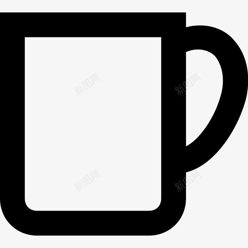 茶杯咖啡杯热饮图标svg_新图网 https://ixintu.com 咖啡杯 热茶 热饮 系列必备品图标 茶杯 马克杯