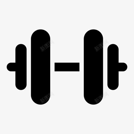 体重锻炼健身图标svg_新图网 https://ixintu.com 举重 体重 健身 健身房 锻炼