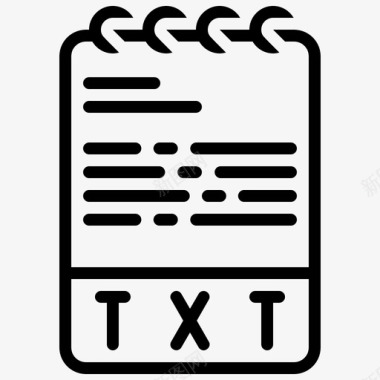 txt文件纯文本图标图标