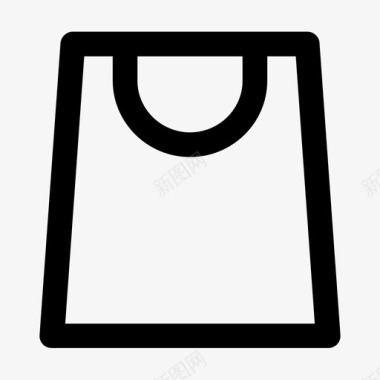 购物应用程序图标包电子商务图标