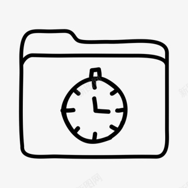 秒表文件夹时钟文件夹文件夹图标图标