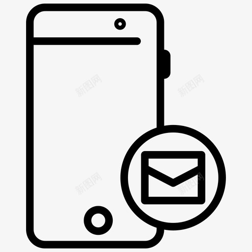 移动电子邮件电子邮件通知gmail图标svg_新图网 https://ixintu.com gmail 打开电子邮件 智能手机 电子邮件通知 移动电子邮件