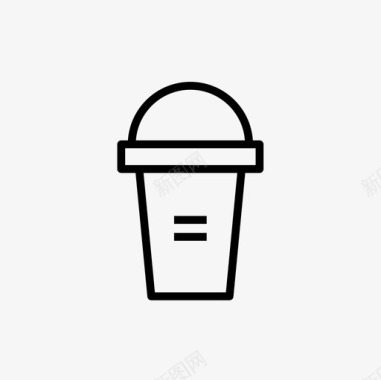 咖啡外卖咖啡杯纸杯图标图标