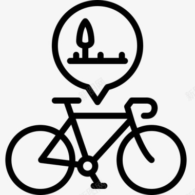 环法自行车赛图标图标