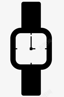 手表3点钟小时图标图标