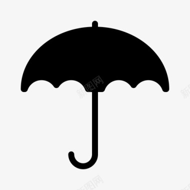 伞保证保险图标图标