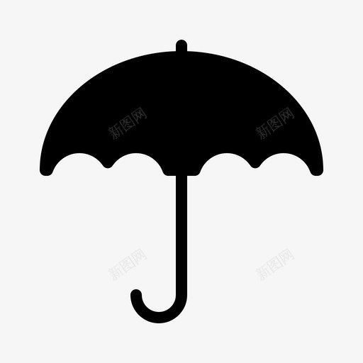 伞保证保险图标svg_新图网 https://ixintu.com 伞 保护 保证 保险 承诺