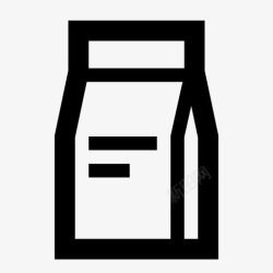 有用的贴士纸袋茶叶茶包图标高清图片