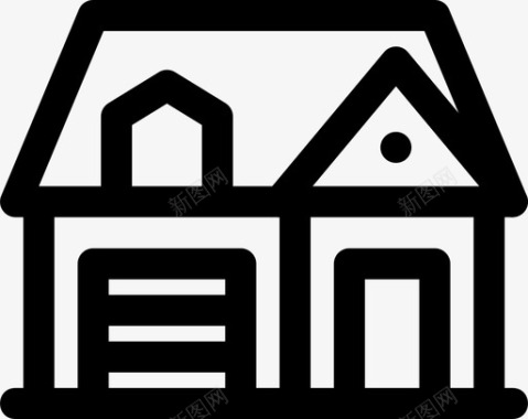 住宅入口家庭图标图标
