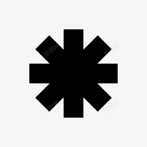 星号批注脚注图标svg_新图网 https://ixintu.com 批注 星 星号 脚注 重要