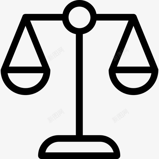 公正等级平衡等级法院图标svg_新图网 https://ixintu.com 公正等级 商业图标 平衡等级 法律 法院