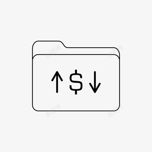 股票文件夹文件文件夹图标svg_新图网 https://ixintu.com 文件 文件夹 股票市场 股票文件夹 货币通货膨胀