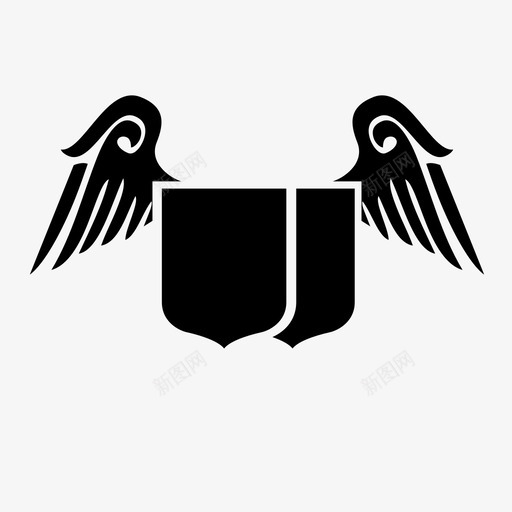徽章盾徽中世纪盾图标svg_新图网 https://ixintu.com 中世纪盾 徽章 标志 盾 盾徽